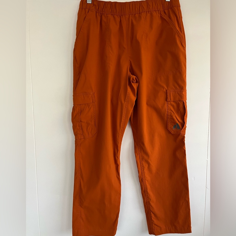 Eddie Bauer Women’s Orange Cargo Pants Size 10